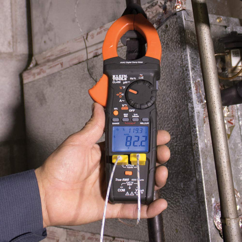 Klein Tools 69142 K Type Thermocouple, High Temperature Thermocouple Measures 32 to 896 Degrees, with Adapter K-Type High Temperature Thermocouple - NewNest Australia