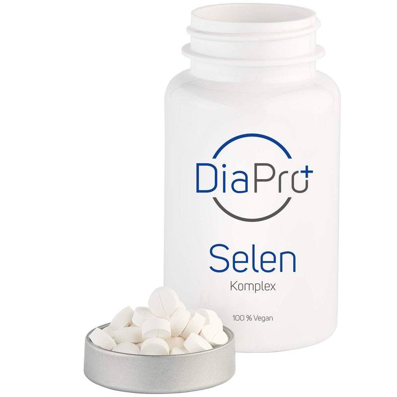Diapro Selenium Complex 365 High Dose Selenium Tablets With 200 Mcg Selenium Per Tablet With Selenium Methionine And Sodium Selenite Yearly Supply 100% Vegan Laboratory Tested - NewNest Australia