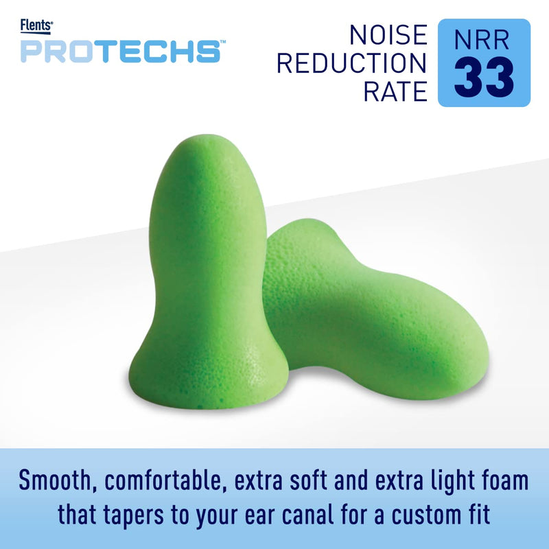 Flents Ear Plugs, 50 Pair, Ear Plugs for Sleeping, Snoring, Loud Noise, Traveling, Concerts, Construction, & Studying, Contour to Ear, NRR 33 50 Pair (Pack of 1) - NewNest Australia