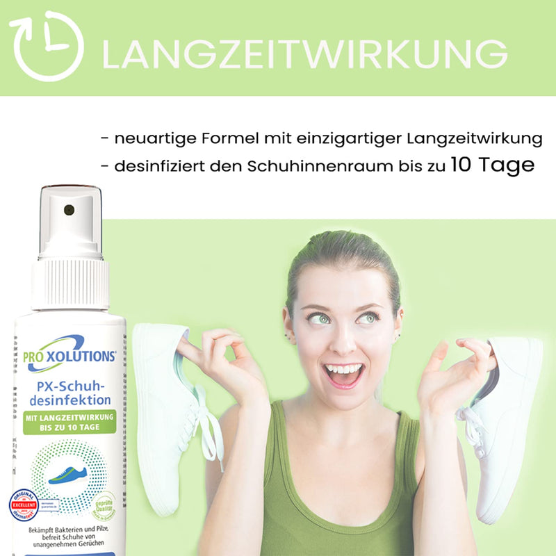 PX shoe disinfectant spray with long-term effect against athlete's foot and nail fungus - shoe deodorant spray suitable for all shoes 1 - NewNest Australia