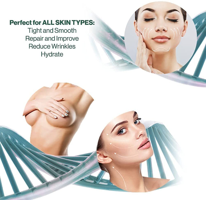 Bio-Active Collagen Gel Expert Formula All In One - Anti Aging Skincare For Men & Women. Lifting Elastin Gel. Acne. Skin Booster. Anti Stretch Marks. Natural Beauty Treatment For Face & Body - 200 Ml - NewNest Australia