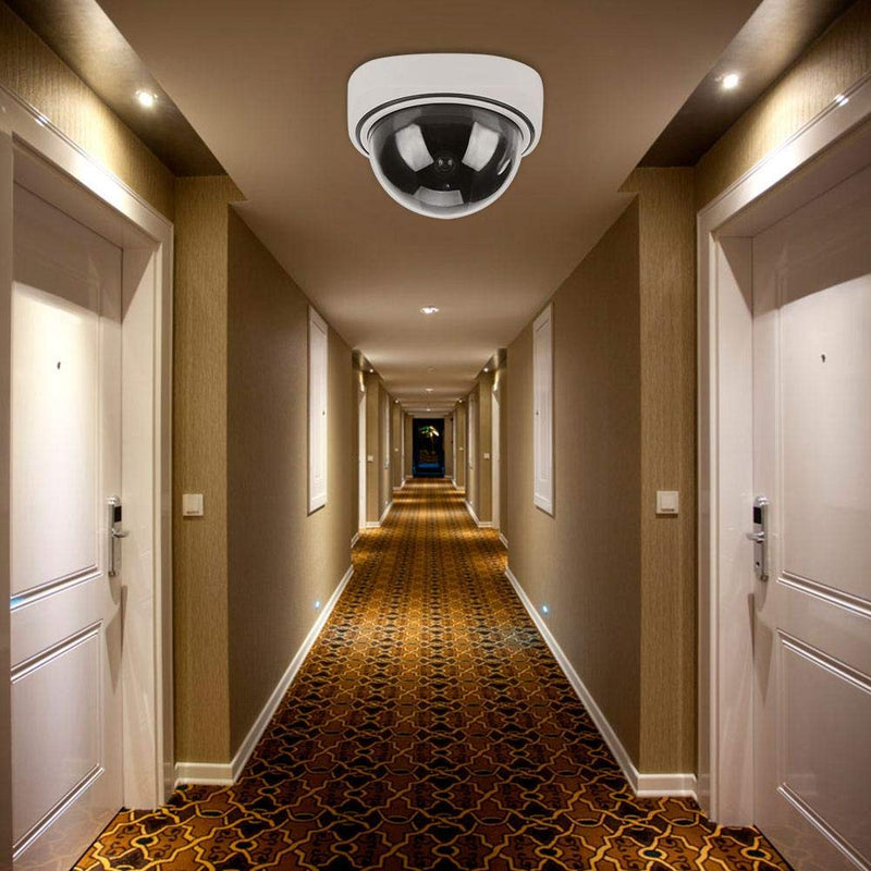 Outdoor Indoor Fake Camera, Wireless Home Security Dome Simulated Camera Video Dummy Surveillance Camera, for Homes & Business - NewNest Australia