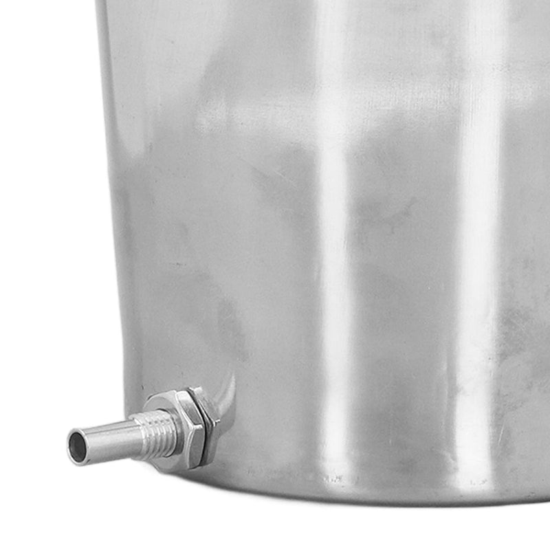 2L Enema Bucket Kit Stainless Steel Bucke with Silicone Tubing Nozzle Tips Storage Bag Stainless Steel Coffee Milk Barrel Coffee Enema Bucket Kit for Home Use Colon Detox Cleanse Enemas - NewNest Australia