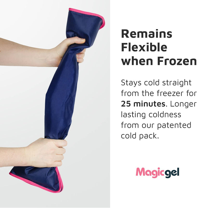 Magic Gel Large Cooling Compress - Professional Cold Therapy - For Pain, Swelling and Inflammation - Cooling Gel for Legs, Injuries, Sprains, Arthritis and More Leg Cooling Pack - NewNest Australia