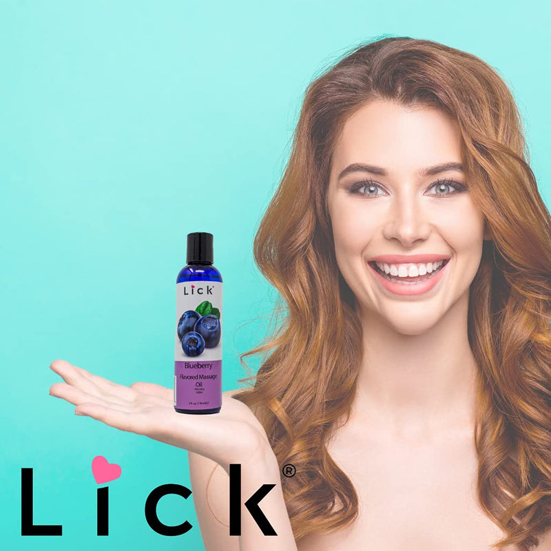 Blueberry Flavored Massage Oil for Massage Therapy - Relaxing Muscle Massage for Men and Women with Natural Vitamin e Oil with Aromatherapy Oils for Skin use - Essential moisturizing Body Oils 4 oz - NewNest Australia