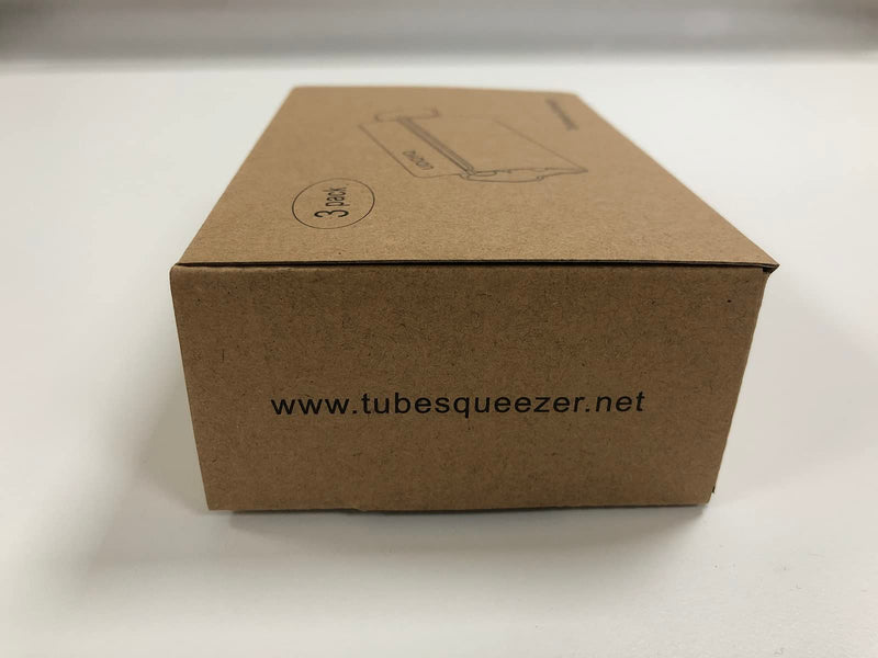 Udqyq Tube Squeezer Tube Press, Pack Of 3 Toothpaste Squeezer Stainless Steel Save Toothpaste Total Squeeze Out Empty Tubes Stainless Steel Toothpaste Seat Holder With Stand Function (Silver) - NewNest Australia