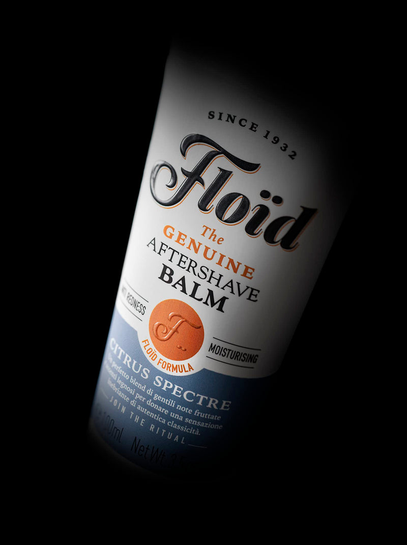 Flo√Ød Citrus Specter Aftershave Balm (100 Ml), Soothing After Shave Balm For Men With Allantoin, Glycerin And Aloe Juice Moisturises, Protects And Regenerates The Skin - NewNest Australia