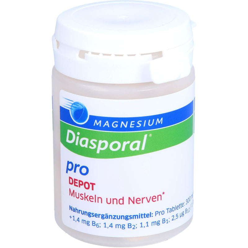 Magnesium Diasporal Pro DEPOT Muscles and Nerves, 30 tablets: Magnesium and vitamin B complex, high-dose capsules - NewNest Australia