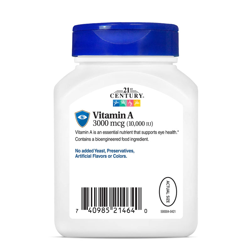 21st Century A 10, 000 I.U. Softgels, 110 Count 1 - NewNest Australia