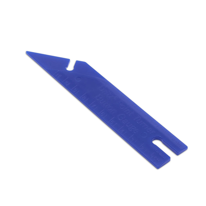 Dritz 5-1/2" Button Gauge & Point Turner, 1 Count Guage & Turner, Blue - NewNest Australia