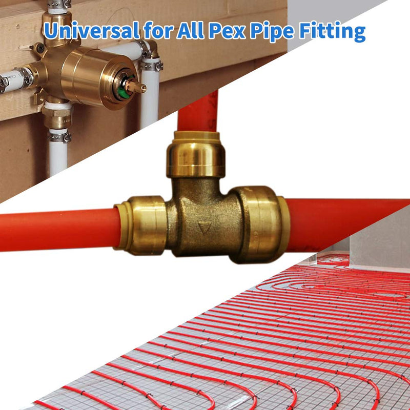 50 PCS 1/2 Inch PEX Cinch Clamp Rings, 304 Stainless Steel PEX Fitting Clamps Pinch Clamps Ring Crimp Rings for PEX Tubing Pipe Fitting Connections (Silver-1/2inch(50PCS)) Silver-1/2inch(50PCS) - NewNest Australia