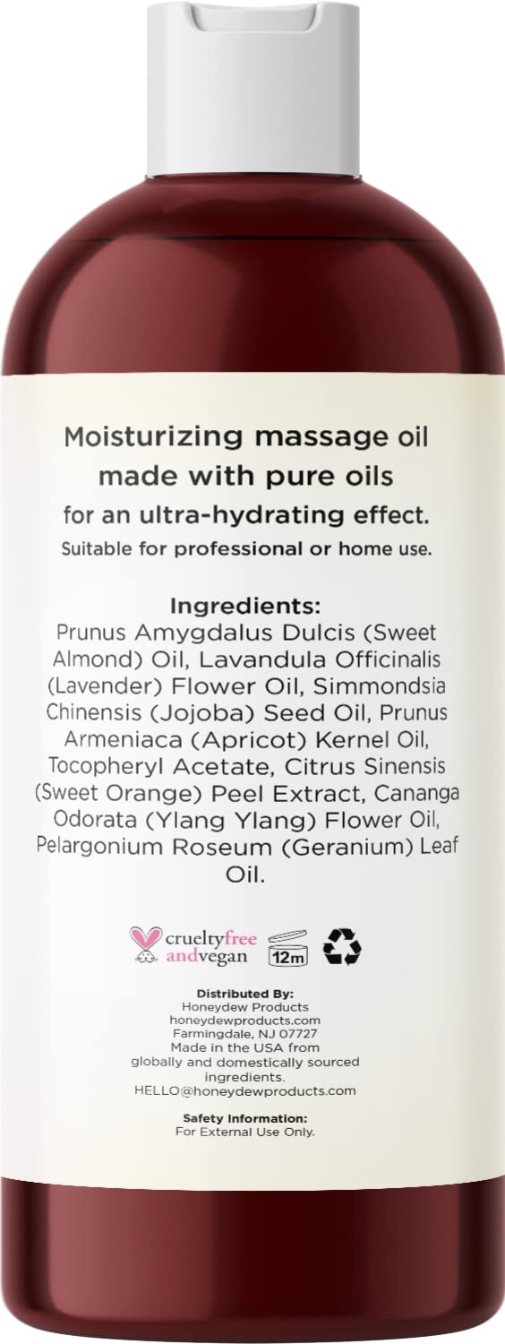 Enticing Aromatherapy Sensual Massage Oil - Nourishing Full Body Massage Oil for Couples with Ylang Ylang Lavender Essential Oil and Sweet Massage Oil Blend - Moisturizing Body Oil for Men and Women - NewNest Australia