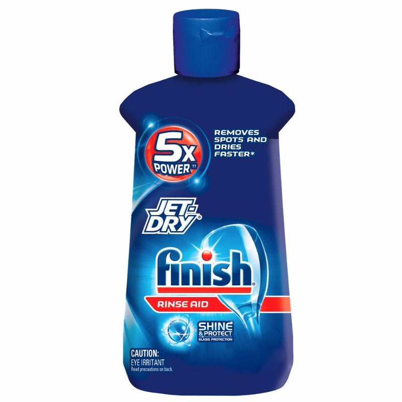 Finish Jet-Dry Rinse Aid, Dishwasher Rinse & Drying Agent, 8.45 oz - NewNest Australia