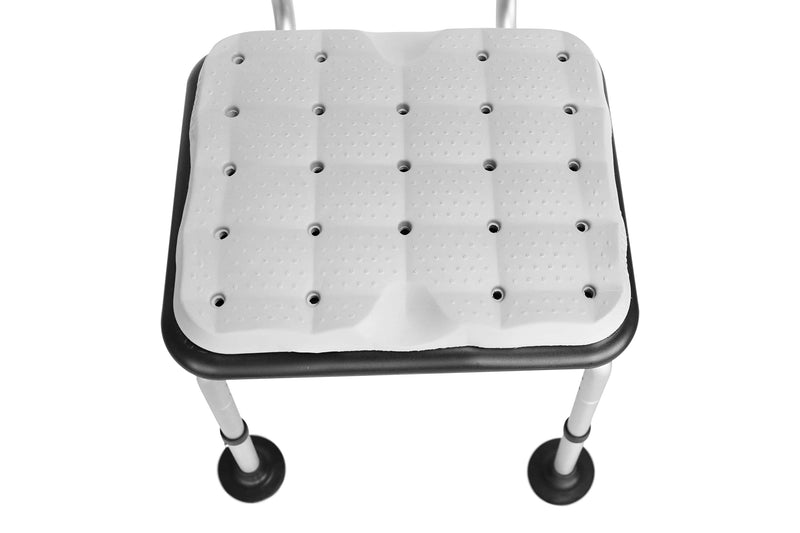 KMINA - Shower Chair Cushion (15.5"x12.5"x1.3", Stool Not Included), Bath Seat Cushion Adult, Shower Seat Cushion Waterproof, Kneeling Pads for Gardening, 100% Waterproof Foam - Made in Europe - NewNest Australia