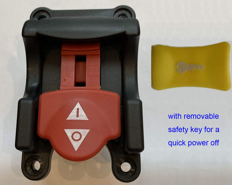 Replacement Switch for Ryobi Craftsman Table Saw - Safety Locking Switch Power Tool Switch on/off Switch for Craftman Ryobi 10" Table Saw, 125V/250V, 4 Poles Power Switch, Replaces 089110109712 - NewNest Australia