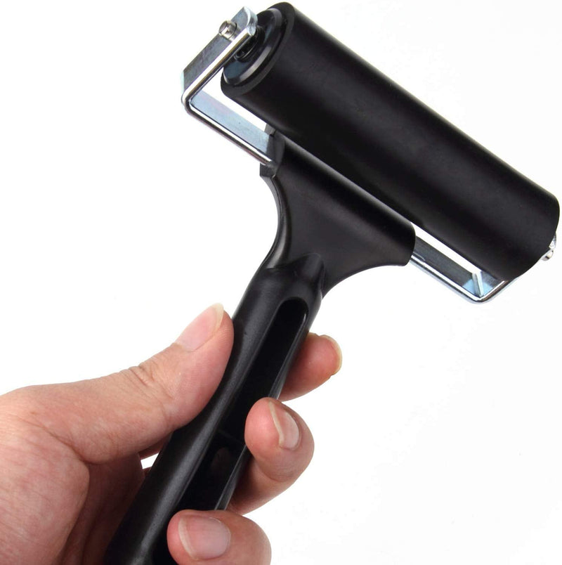 4-Inch Rubber Brayer Roller for Printmaking, Great for Gluing Application Also. (Original Version) 1PCS - NewNest Australia