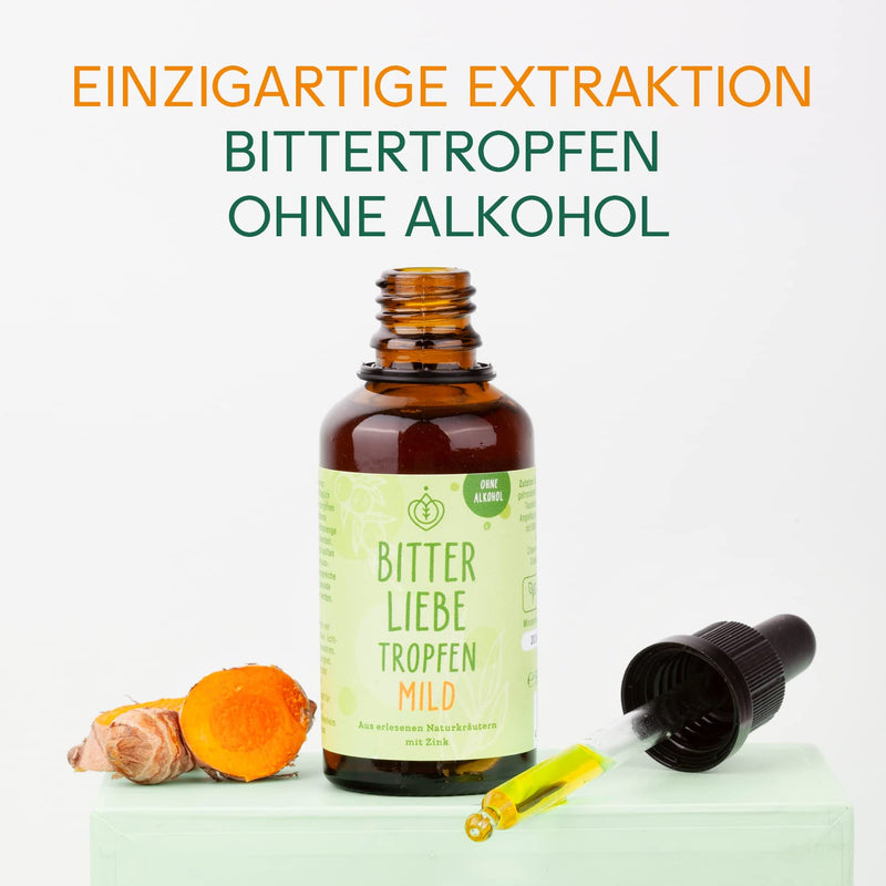 BitterLiebe® mild - bitter drops without alcohol 50ml I Known from The Lions' Den I Bitter drops without alcohol 1 - NewNest Australia
