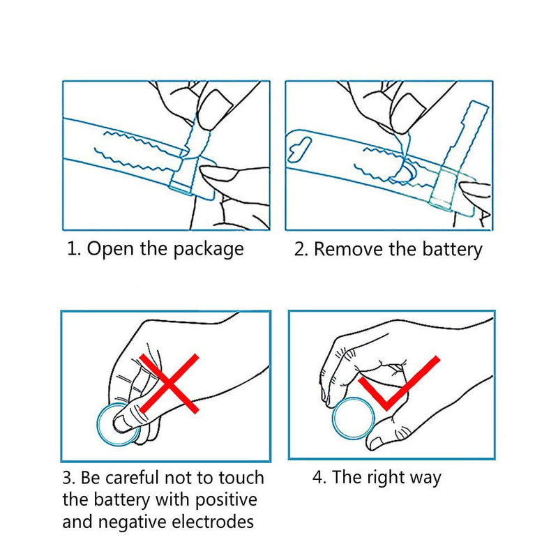 SKOANBE 10Pack SR626SW 377 LR626 AG4 1.5V Watch Battery 10 Count (Pack of 1) - NewNest Australia