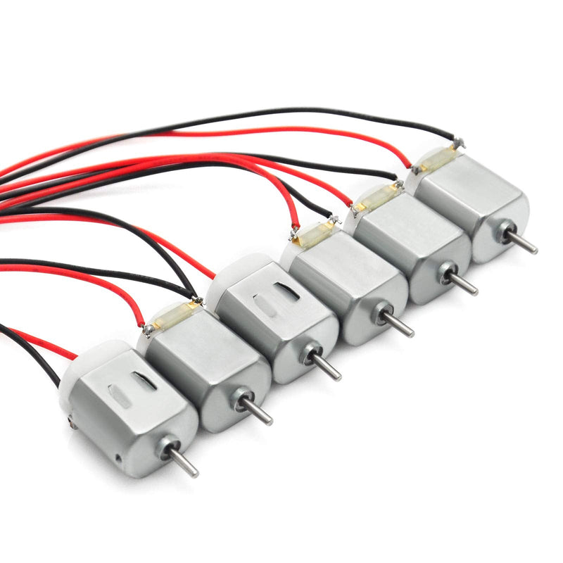 Gikfun 1.5V-6V Type 130 Miniature DC Motors for Arduino Hobby Projects DIY (Case Pack of 6) EK1450 - NewNest Australia