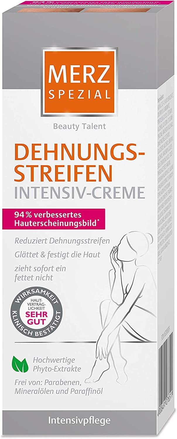 Merz Spezial Stretch Marks Intensive Cream - Special intensive care to reduce stretch marks - improves the appearance of the skin - 1 x 75 ml - NewNest Australia
