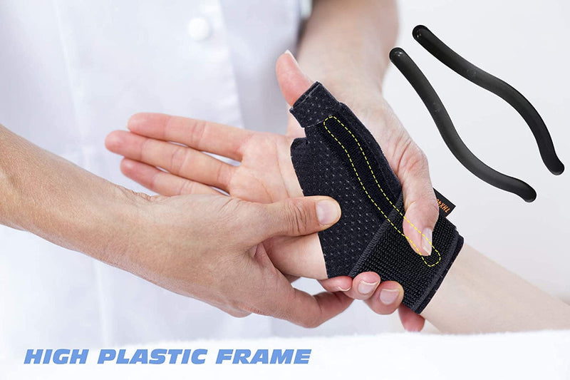 Thx4Copper Thumb Support And Wrist Support For Right And Left Hands, Thumb Orthosis, Breathable, Lightweight, Stabilization And Reduced Thumb Joints, Arthritis And Carpal Tunnel Pressure S/M - NewNest Australia