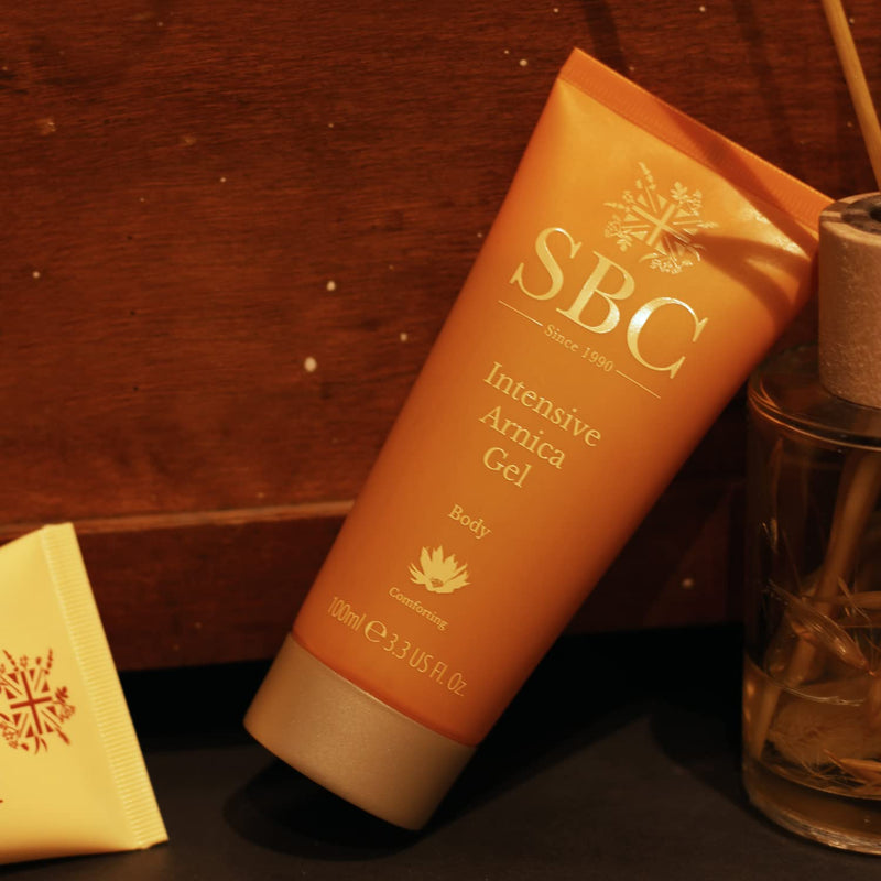 SBC Skincare Intensive Arnica Gel -100ml | Arnica Montana Gel | Deep Relief Gel for Muscle Tension | Warming Muscle Gel for Men and Women | Vegan Friendly Muscle Rub 100 ml (Pack of 1) - NewNest Australia