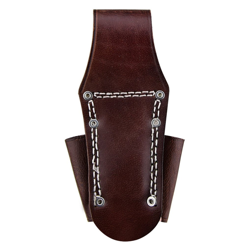 NKTM Leather Electrician’s Pocket Leather Tool Pouch Heavy Duty Tool Pouch with 4 Pockets Type 1: 8.6"H x 3.3"L Brown - NewNest Australia