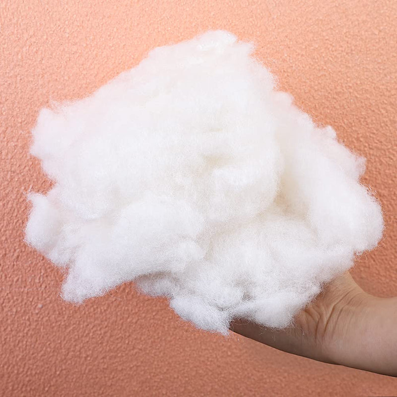 100g/3.5oz Polyester Fiber Fill, Premium Fiber Fill Stuffing, Fluff Stuffing High Resilience Fill Fiber for Stuffed Animal Crafts, Pillow Stuffing, Cushion Stuffing 100g/3.5oz - NewNest Australia