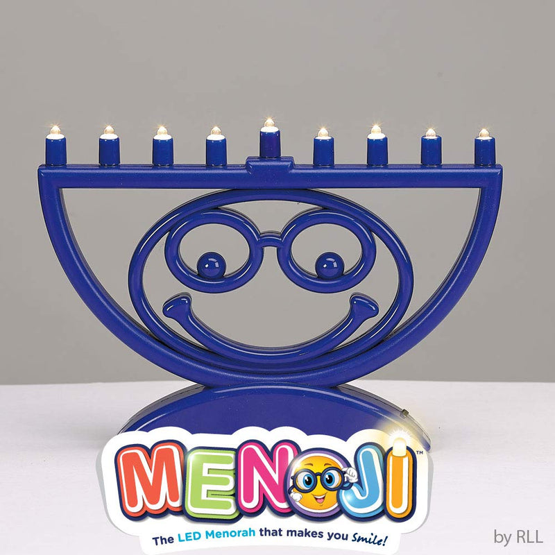 NewNest Australia - Rite Lite LTD MENOJI TM, LED Makes You Smile, B/O Menorah 