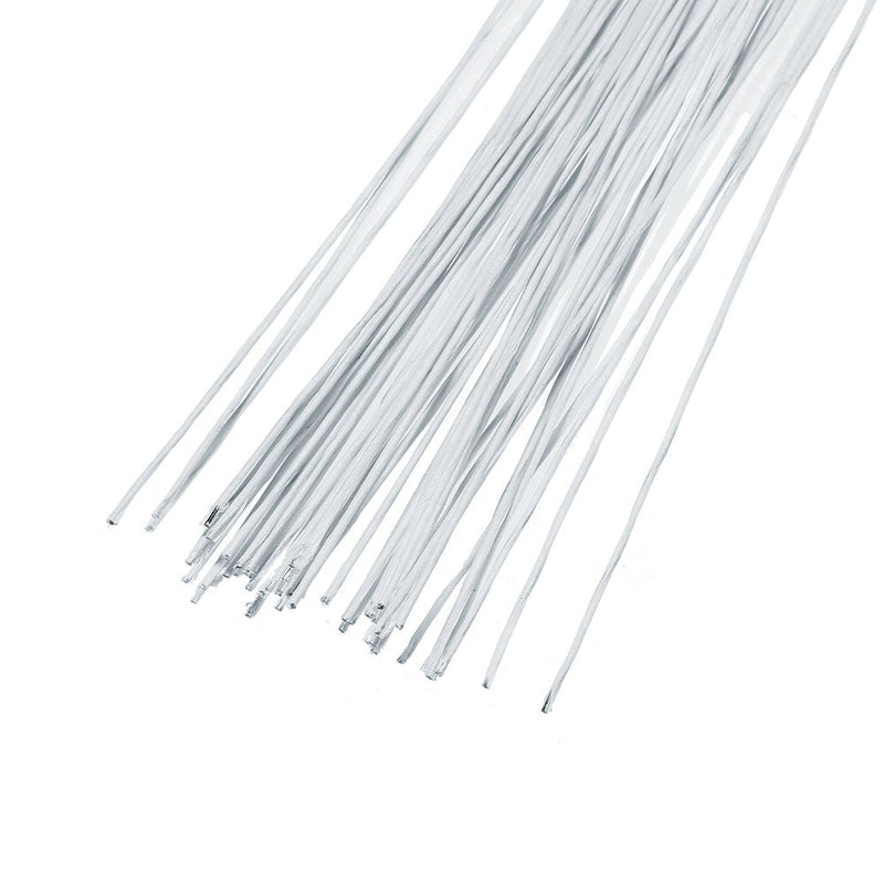 Decora 22 Gauge White Floral Wire 16 inch,50/Package - NewNest Australia