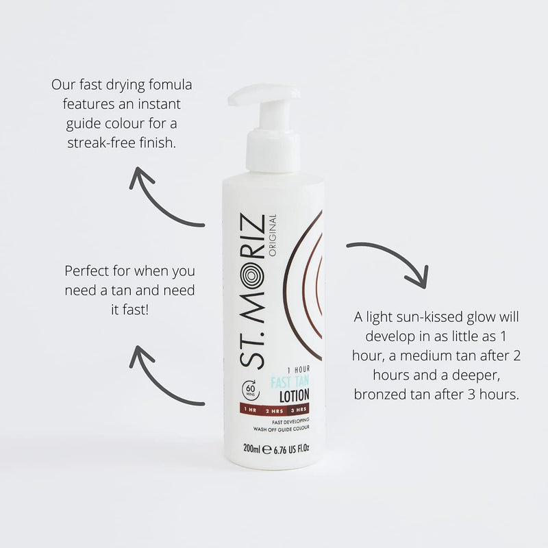 St. Moriz 1 Hour Fast Tan Lotion, 200ml - NewNest Australia