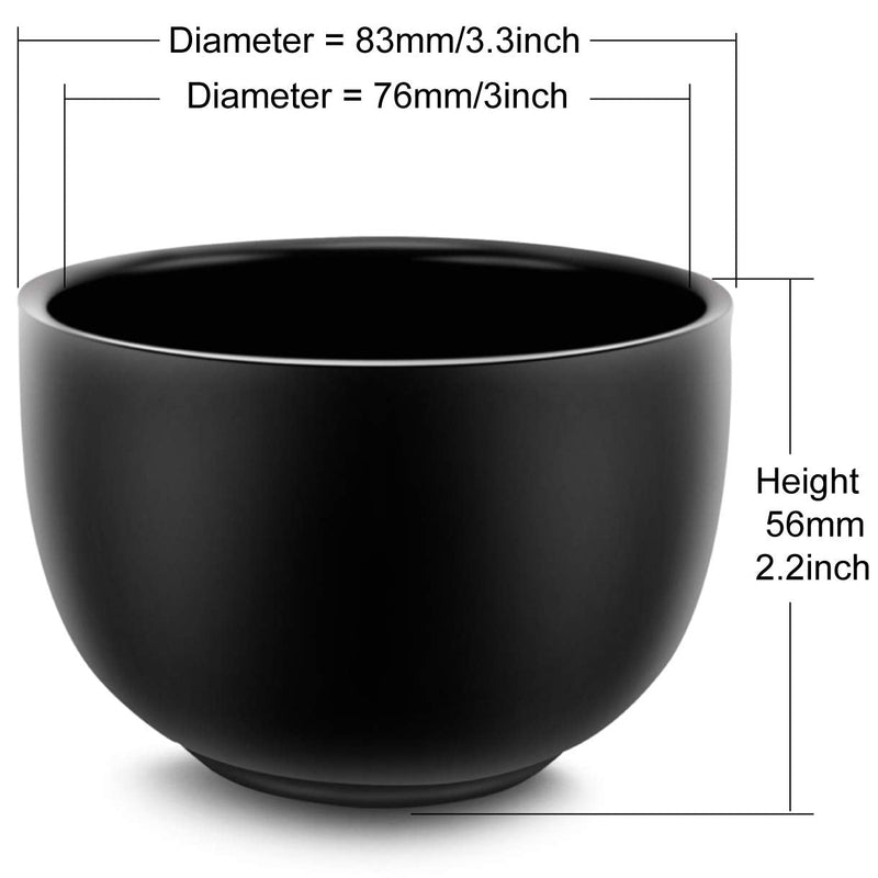 Grooming Shaving Kit for Men,Strong Razor and Brush Stand with Stainless Steel Shaving Soap Bowl,Dad Gifts,Boyfriend Gifts,Husband Gifts for Him Black - NewNest Australia