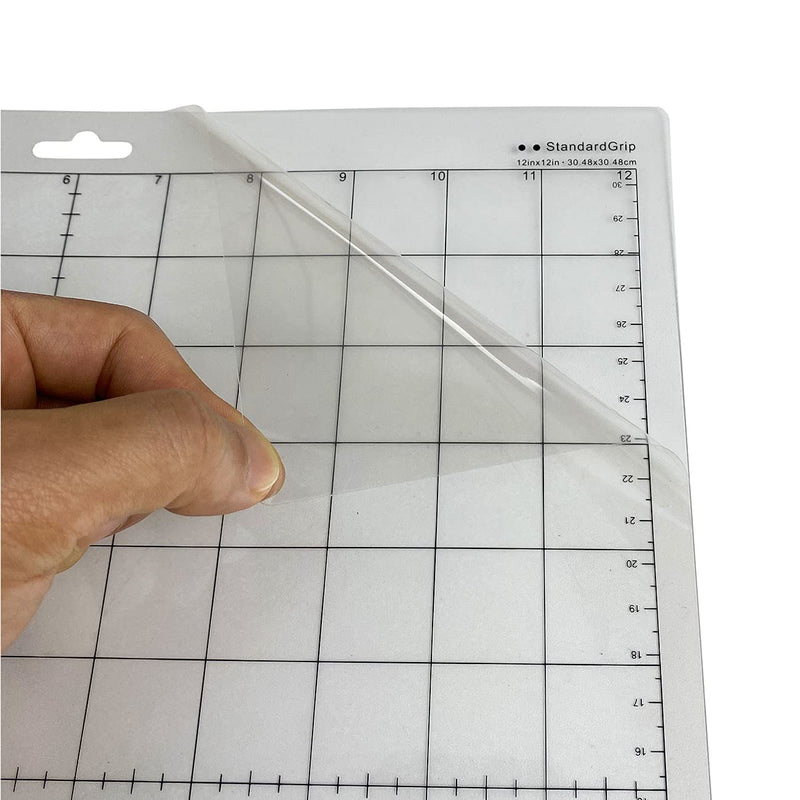 ReArt Standard Grip Cutting Mat for Silhouette Cameo 4/3/2/1 - 4 Packs 12" x 12" Adhesive Cut Mat Replacement Set Matts Vinyl Craft Standard Grip 12X12 4P - NewNest Australia