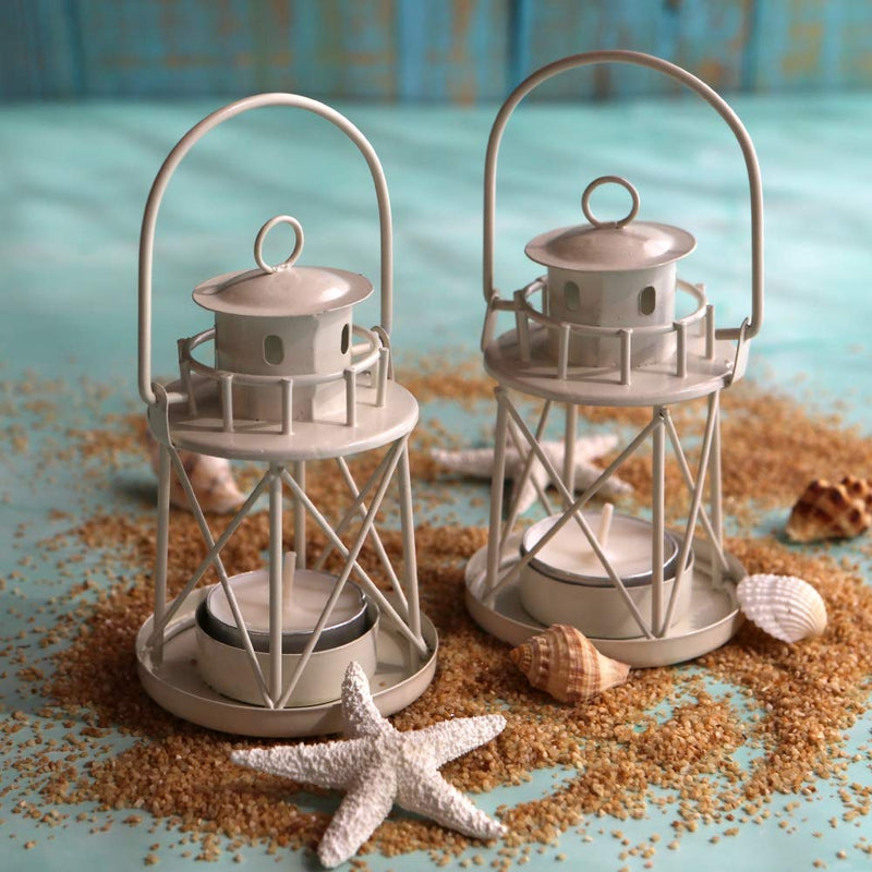 NewNest Australia - By the Sea Lighthouse Tea Light Holder 