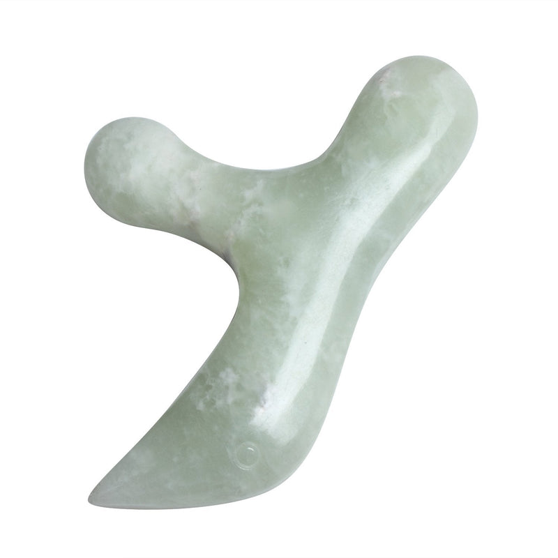 Ewin24 Natural Jade Foot Massager Acupuncture Point Massage Foot Care Therapeutic Relief Tool - NewNest Australia