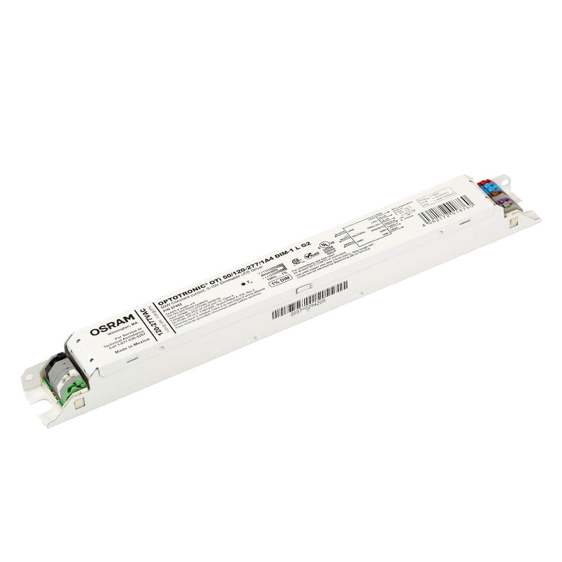 eldoLED *2743X3 OPTOTRONIC Programmable Linear 50 Watts Constant Current LED Driver, 0-10V Dimmable OTi50/120-277/1A4 DIM-1 L G2 120/277Vac (Osram 57452) - NewNest Australia