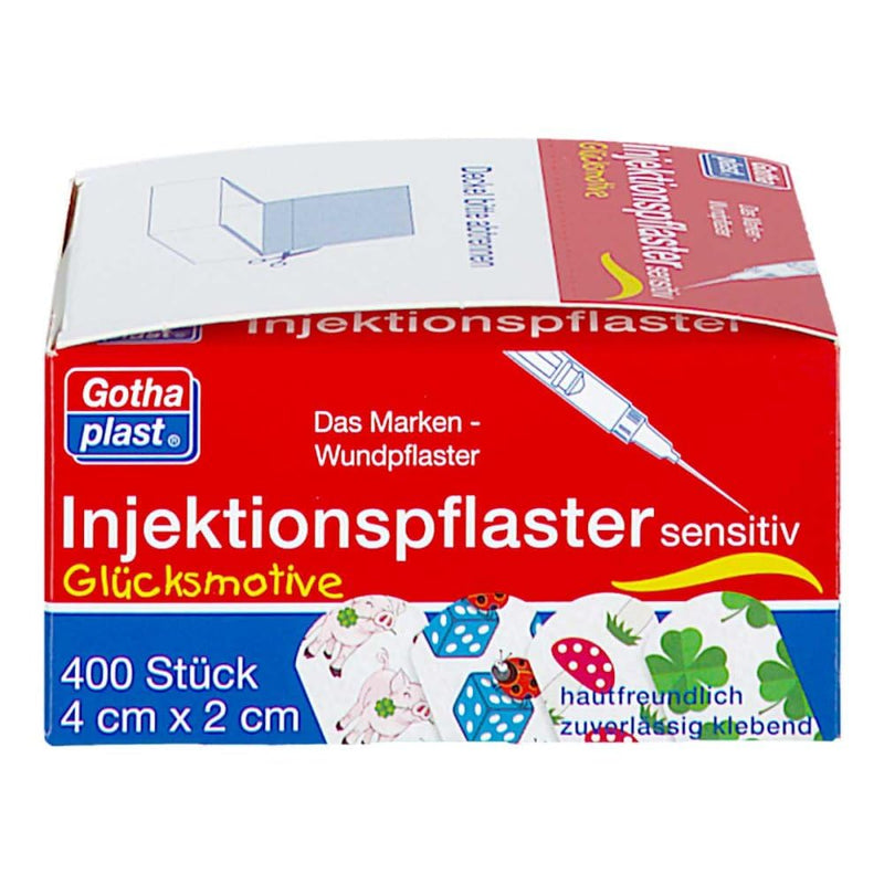 Gothaplast injection pfl. lucky motifs 2x4 cm 400 pieces - NewNest Australia