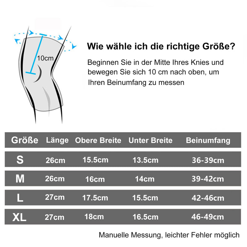 Knee Support Pack Of 2 Sports Knee Support With Adjustable Straps Men Women Knee Sleeve For Knee Pain, Meniscus Tear, Arthritis, Tendonitis, Running, Climbing, Weights (Black, Xl) - NewNest Australia