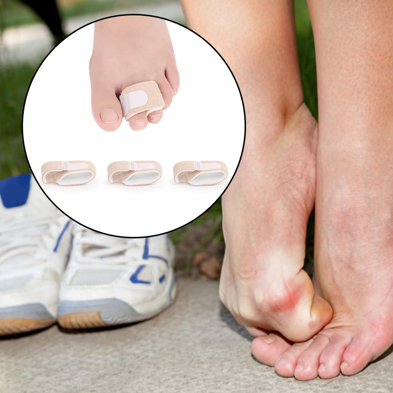 3Pcs Reusable Hammer Toe Straightener,Toe Bandage,Hammer Toe Separators Splint,Hammer Toe Straighteners,Toe Cushioned Bandages,Toe Splints for Bent Toes Hammer Toes Overlapping Toes Broken Toes - NewNest Australia