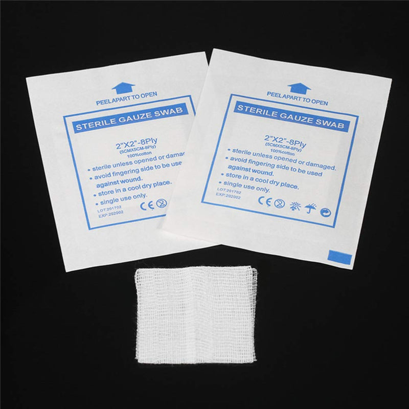 Hemoton Sterile Gauze Pads 30Pcs Disposable Gauze Sponge Sheet Sterile Gauze Sponges Home for Cleaning and Cushioning Wounds Gauze Swabs for Outside First Aid - NewNest Australia