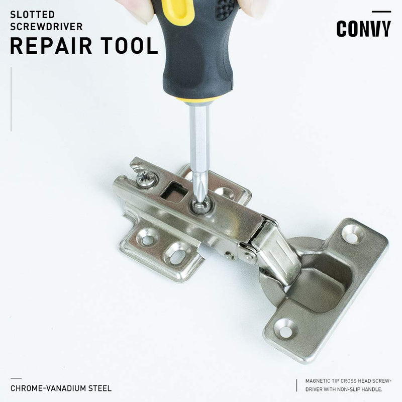 Convy GJ-0120 Phillips Screwdriver Cross Head Slotted Screwdriver 2 in 1, SL 638 SL 6*38 - NewNest Australia