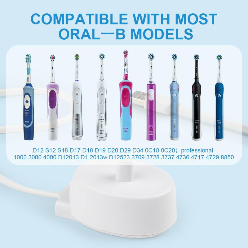 Lophe Electric Toothbrush Charger, Waterproof Inductive Charging Base For Electric Toothbrush, Power Cable Charging Station For Usb Socket, Portable Travel Charger Toothbrushes & Accessories - NewNest Australia