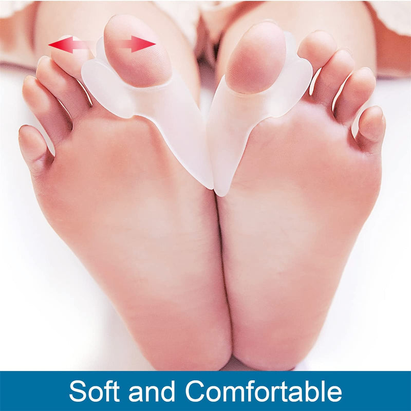 8 Bunion Cushion Protectors, Bunion Pad Bunion Protection, Bunion Corrector Toe Separator For The Big Toe, Bunion Shield For Hallux Valgus, Pain Relief, Bunion Pain, Pressure - NewNest Australia