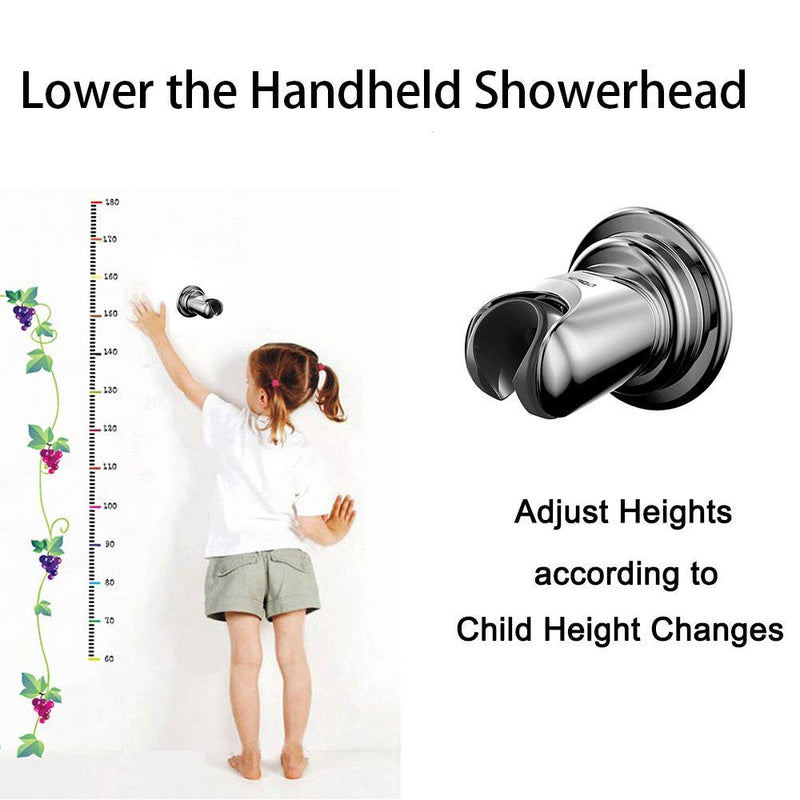 BOPai Vacuum Suction Cup Shower Head Holder,Adjustable 20 Degrees From the Wall Adjustable Holder 20° - NewNest Australia