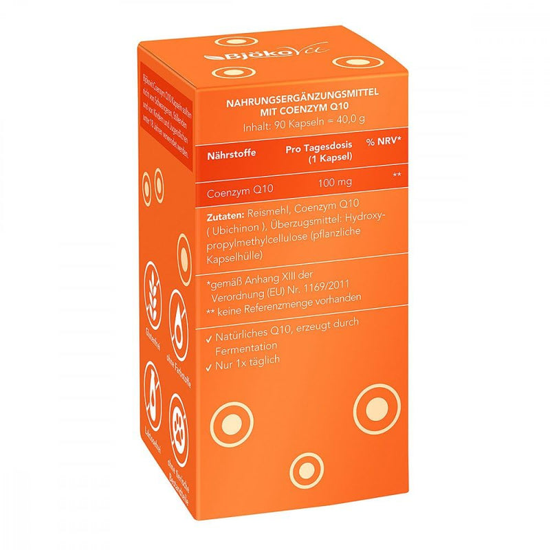 Coenzyme Q10 100 mg vegan capsules 90 pieces - NewNest Australia