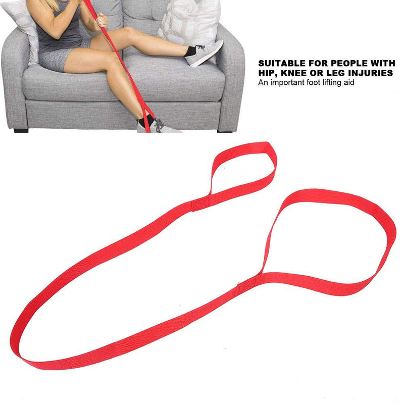 Leg Lifter Strap, Portable Leg Lifting Strap with Durable and Rigid Foot Lifter and Hand Grip Loop for Adult, Senior, Elderly, Handicap, Car, Bed, Couch, Hip & Knee Replacement, Wheelchair - NewNest Australia