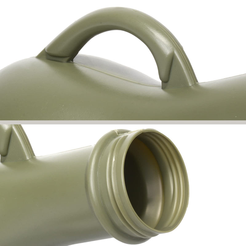 Tovee Portable Urinal for Men and Women 1200ml, Spill Proof Unisex Urinal Toilet Bottle with Snap on Lid, Male Urinals, Pee Container Men, Urinal Bottle for Car, Travel, Elderly & Incontinence, Army Green - NewNest Australia