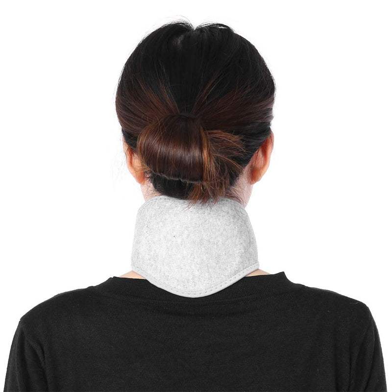 Salmue Neck Warmer with Tourmaline, Magnetic Health Therapy Self-Heating Deep Heat Infrared Neck Massager Cervical Spine Protection Spontaneous Heating Strap, Washable usable - NewNest Australia