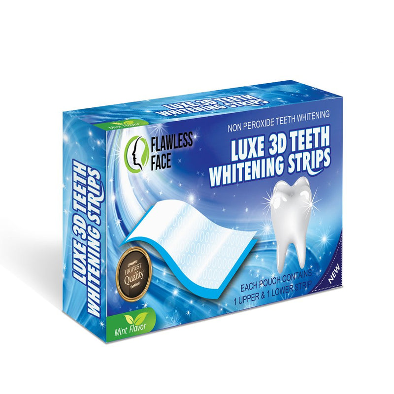 Teeth Whitening Strips - 28 Strips for Natural Clean Smile - 14 Days Advanced Non-Peroxide Teeth Whitening Kit - Home Tooth Whitening Non Crest Treatment 3D Advanced Effects - Free P&P - UK Seller - NewNest Australia