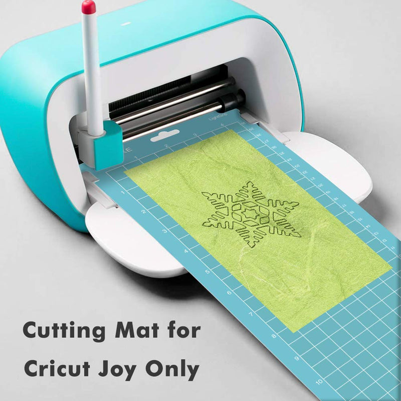 REALIKE LightGrip Cutting Mat for Cricut Joy(4.5x12 inch, 3Mats), Blue Light Grip Adhesive Cutting mats for Cricut Joy Accessories 4.5" x 12" Blue 3 Mats - NewNest Australia